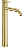 hansgrohe AXOR One Einhebel-Waschtischarmatur 260 mit Hebelgriff und Ablaufgarnitur,