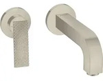 hansgrohe AXOR Citterio Waschtischmischer, Rautenschliff, Unterputz, Ausladung...