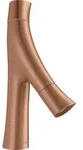 hansgrohe AXOR Starck Organic 2-Griff-Waschtischmischer 80, ohne Zugstange,...