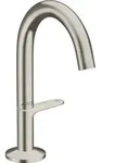 hansgrohe AXOR One Waschtischarmatur Select 140 mit Push-Open Ablaufgarnitur,