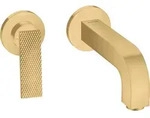 hansgrohe AXOR Citterio Waschtischmischer, Rautenschliff, Unterputz, Ausladung...