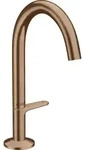 hansgrohe AXOR One Waschtischarmatur Select 170 mit Push-Open Ablaufgarnitur,