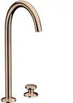 hansgrohe AXOR One 2-Loch Waschtischarmatur Select 260 mit Push-Open Ablaufgarnitur,