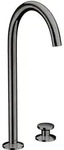 hansgrohe AXOR One 2-Loch Waschtischarmatur Select 260 mit Push-Open Ablaufgarnitur,