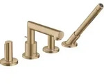 hansgrohe AXOR Uno 4-Loch Wannenrandarmatur, Zerogriff, Ausladung 152mm, 45444140,
