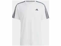adidas Essentials Train 3-Stripes Training T-Shirt Herren weiß | Größe: L