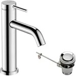 hansgrohe Tecturis S Einhebel-Waschtischarmatur 110, EcoSmart+, mit