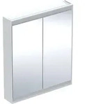 Geberit ONE Spiegelschrank mit ComfortLight, 2 T&uuml;ren, Aufputzmontage, 75x90x15cm,