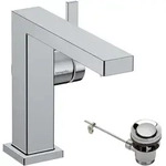 hansgrohe Tecturis E Fine Einhebel-Waschtischmischer 110, Ausladung 155mm,