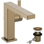 hansgrohe Tecturis E Fine Einhebel-Waschtischmischer 110, Ausladung 155mm,