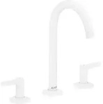 hansgrohe AXOR One 3-Loch Waschtischarmatur 170 mit Push-Open Ablaufgarnitur,