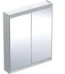 Geberit ONE Spiegelschrank mit ComfortLight, 2 T&uuml;ren, Aufputzmontage, 75x90x15cm,