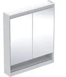 Geberit ONE Spiegelschrank mit ComfortLight, 2 T&uuml;ren, Aufputzmontage, mit...
