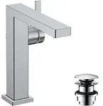 hansgrohe Tecturis E Fine Einhebel-Waschtischmischer 150, Ausladung 157mm, Push-Open