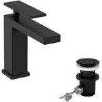 hansgrohe Tecturis E Einhebel-Waschtischmischer 110, Ausladung 144mm, mit