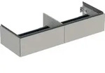 Geberit ONE Unterschrank f&uuml;r Aufsatzwaschtisch, 2 Schubladen, 133,2x26,6x47cm,