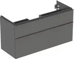 Geberit iCon Unterschrank f&uuml;r den Waschtisch, 2 Schubladen, 118,4x61,5x47,6 cm,