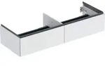 Geberit ONE Unterschrank f&uuml;r Aufsatzwaschtisch, 2 Schubladen, 133,2x26,6x47cm,