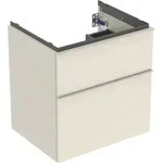 Geberit iCon Unterschrank f&uuml;r den Waschtisch, 2 Schubladen, 59,2x61,5x47,6 cm,