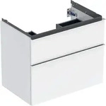 Geberit iCon Unterschrank f&uuml;r den Waschtisch, 2 Schubladen, 74x61,5x47,6 cm,...