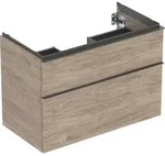 Geberit iCon Unterschrank f&uuml;r den Waschtisch, 2 Schubladen, 88,8x61,5x47,6 cm,
