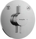 hansgrohe DuoTurn S Mischer, Unterputz, 2 Verbraucher, 2 Funktionen, runde Rosette,