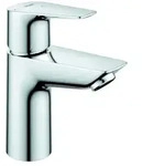 Grohe BauEdge Einhand-Waschtischbatterie, S-Size, Ausladung 95mm, Push-Open