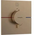 hansgrohe ShowerSelect Comfort E Thermostat, Unterputz, 1 Verbraucher, eckige