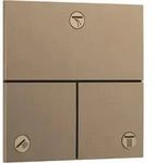 hansgrohe ShowerSelect Comfort E Ventil, Unterputz, 3 Verbraucher, eckige Rosette,