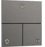 hansgrohe ShowerSelect Comfort E Ventil, Unterputz, 3 Verbraucher, eckige Rosette,