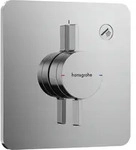 hansgrohe DuoTurn Q Mischer, Unterputz, 1 Verbraucher, Soft Edge Rosette, 75614000,
