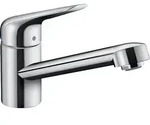 hansgrohe Focus M42 Einhebel-K&uuml;chenmischer 100, CoolStart, Eco, 1 Strahlart,...
