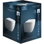 Ideal Standard i.life S WC-Paket RimLS+, Wand-WC mit WC-Sitz, Wei&szlig;, T473801