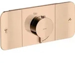 hansgrohe AXOR One Thermostatmodul Unterputzmodell f&uuml;r 2 Verbraucher, 45712300,