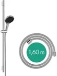 hansgrohe Rainfinity Brauseset 130, 3-jet, S PURO Brausestange 900mm, 28743000,