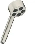 hansgrohe AXOR One Handbrause 75 1-jet EcoSmart, 48651800, Farbe: Stainless Steel