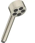 hansgrohe AXOR One Handbrause 75 1-jet EcoSmart, 48651820, Farbe: Brushed Nickel