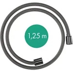 hansgrohe Designflex Textilbrauseschlauch, L&auml;nge 1250mm, 28220340, Farbe: Brushed