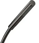 hansgrohe AXOR 1-jet Stabhandbrause, 10531330, Farbe: Polished Black Chrome