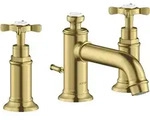 hansgrohe AXOR MONTREUX 3-Loch Waschtischarmatur 30, Zugstangen-Ablaufgarnitur,