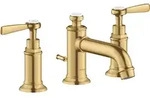 hansgrohe AXOR MONTREUX 3-Loch Waschtischarmatur 30, Zugstangen-Ablaufgarnitur,