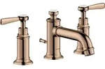 hansgrohe AXOR MONTREUX 3-Loch Waschtischarmatur 30, Zugstangen-Ablaufgarnitur,