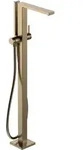 hansgrohe Tecturis E Einhebel-Wannenmischer, freistehend, Ausladung 264mm,...