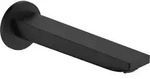 hansgrohe Rebris E Wanneneinlauf, Ausladung 200 mm, 72431670, Farbe: Mattschwarz
