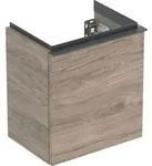 Geberit iCon Unterschrank f&uuml;r Handwaschbecken, eine T&uuml;r rechts, 37x41,5x27,9...