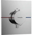 hansgrohe ShowerSelect Comfort E Thermostat, Unterputz, 1 Verbraucher, eckige