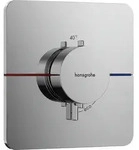 hansgrohe ShowerSelect Comfort Q Thermostat, Unterputz, 1 Verbraucher, Soft Edge