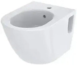 TOTO NC Wand-Bidet, mit Hahnloch und &Uuml;berlauf, 380x530x335mm, Cefiontect, B762E#XW,