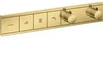 hansgrohe RainSelect Thermostat, Unterputz, f&uuml;r 3 Verbraucher, 15381990, Farbe:
