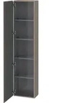 Duravit L-Cube Hochschrank, eine T&uuml;r Anschlag links, 400x243x1760mm, LC1170L4343,